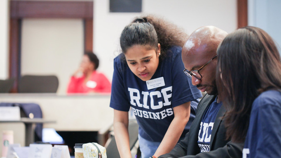 Rice Business Full-Time MBA Students